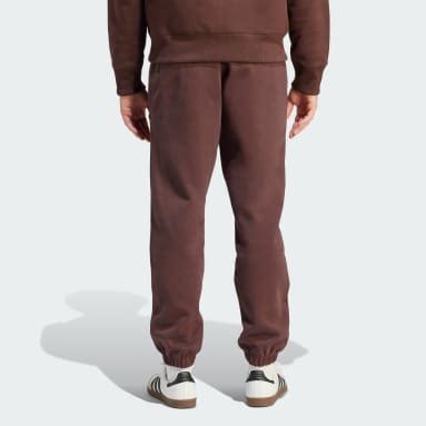 adidas hose braun weiß|braune Hosen für Herren .